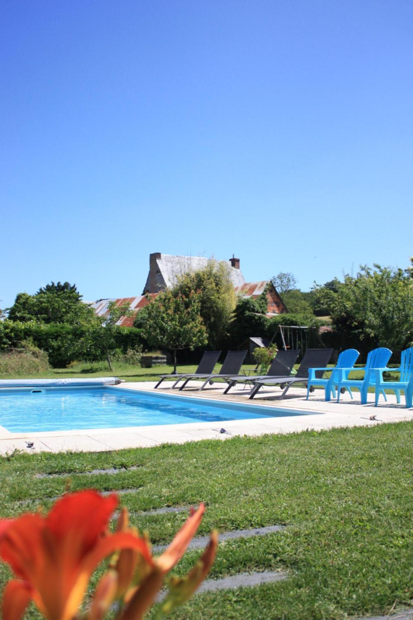 Villa Le Printemps, Maison 15 Pers Avec Piscine Cheviré-le-Rouge Exterior foto